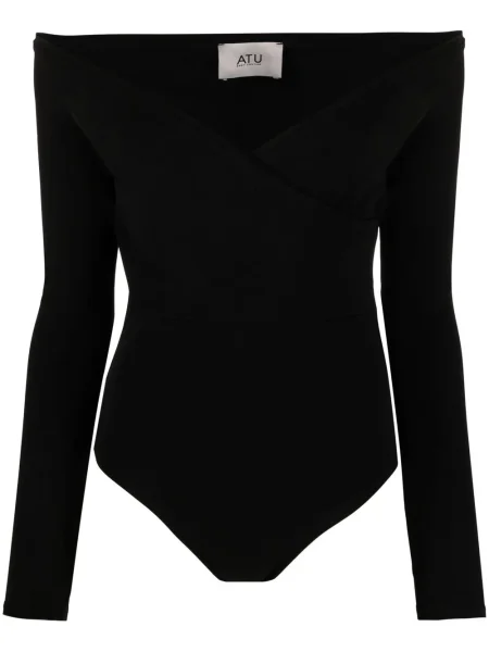 Body Atu Body Couture cu decolteu în V negru