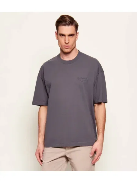 AllSaints Tricou XANDER | Oversize fit gri