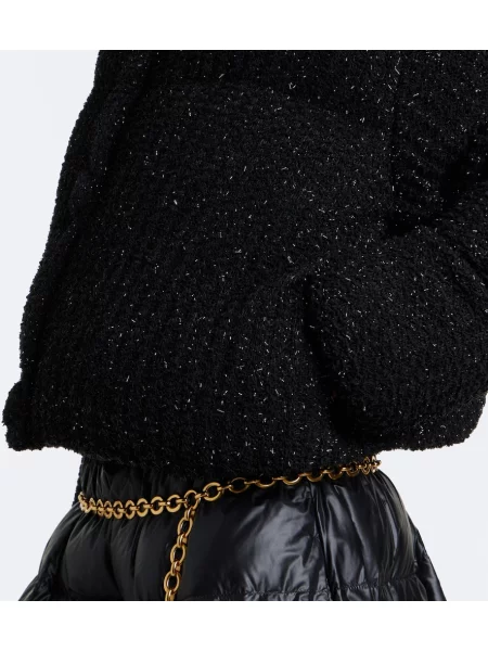 Geacă cu puf Moncler negru