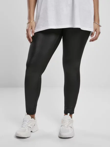 Kožené legíny Uc Ladies černé