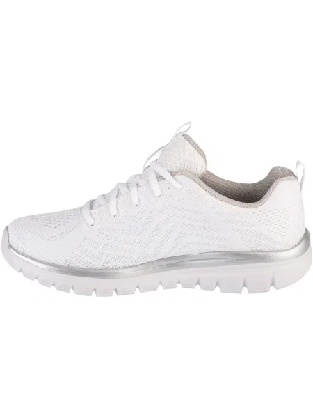 Félcipő Skechers fehér