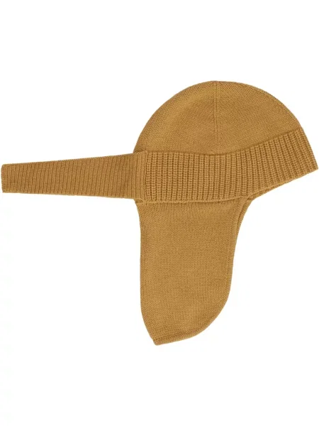Czapka Zegna z kaszmiru żółta