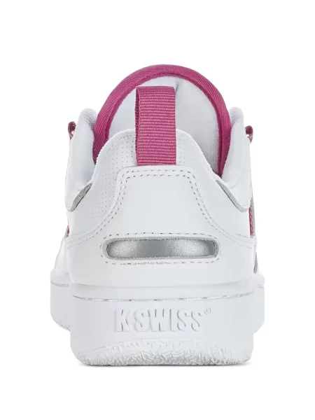 Sneakerși K-swiss din piele cu dungi alb