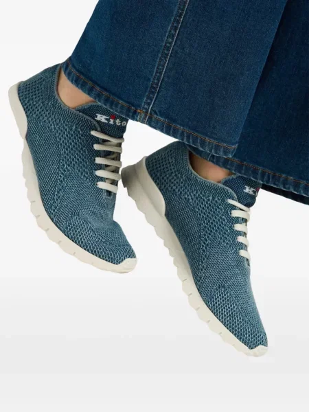 Sneakerși Kiton albastru