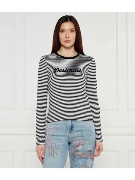 Desigual Blúz TS_WISCONSIN fekete