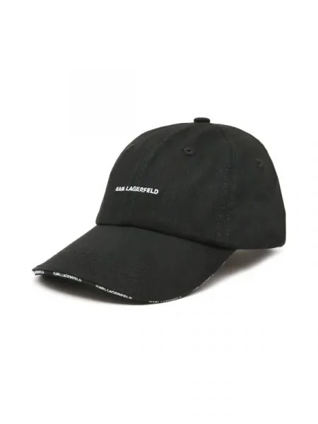 Karl Lagerfeld Șapcă baseball k/essential logo negru