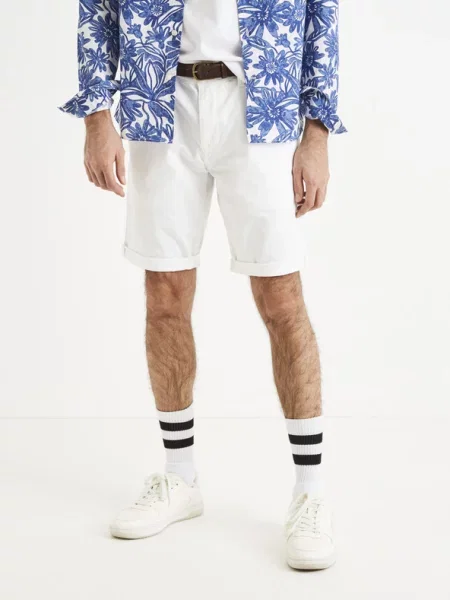 Chino панталони Celio бяло