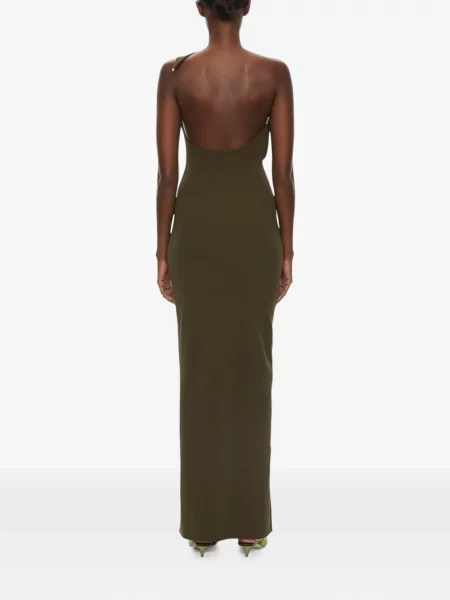 Rochie maxi Christopher Esber verde