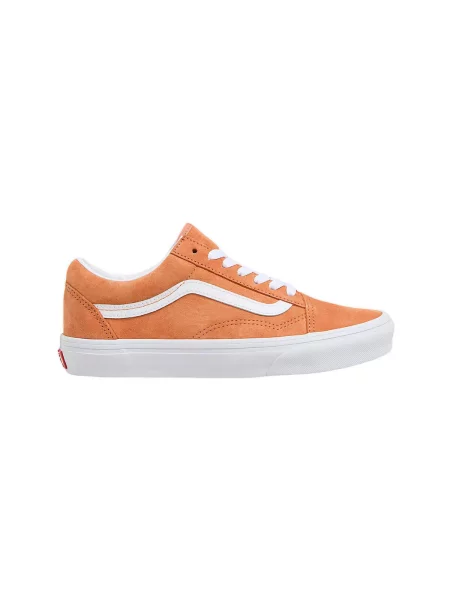 Pantofi Vans din piele de căprioară portocaliu