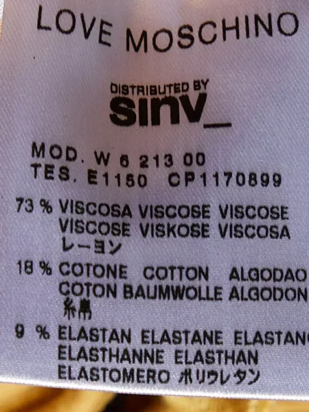 Geacă Love Moschino galben