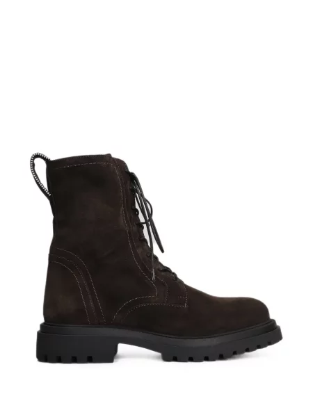 Botine Bibi Lou din piele de căprioară maro