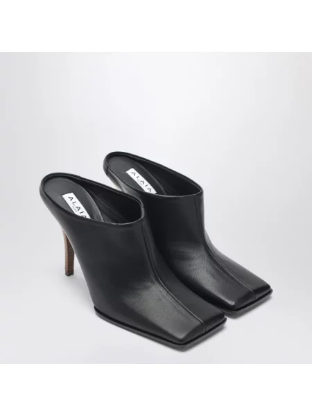 Klapki Alaïa czarne