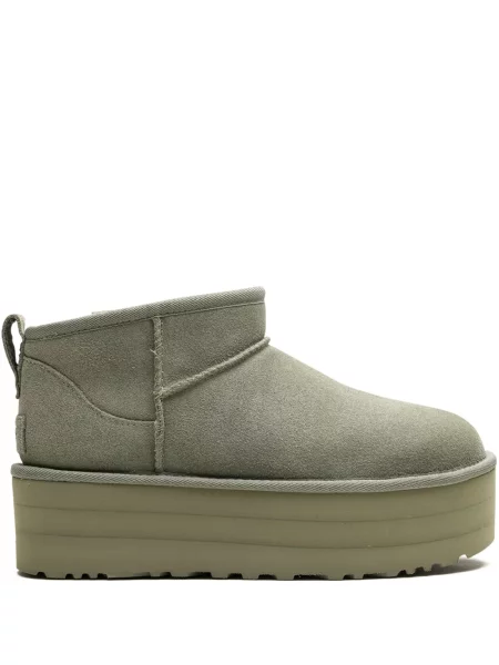 Botine Ugg cu platformă clasici verde