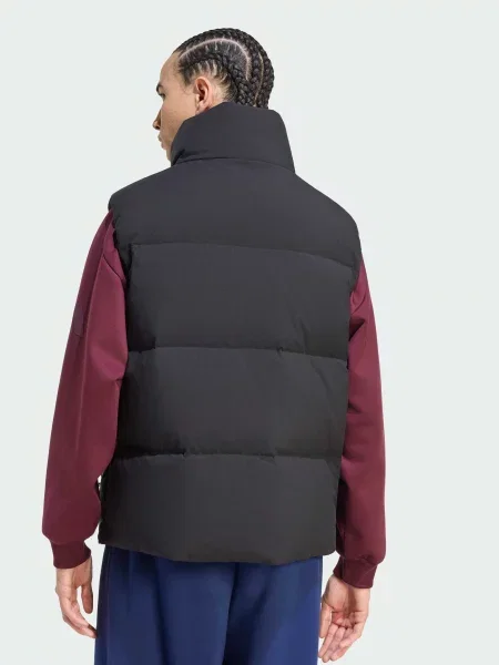 Утепленный жилет Adidas черный