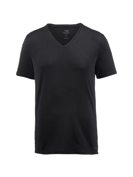 ICEBREAKER Tricou Anatomica SS' negru
