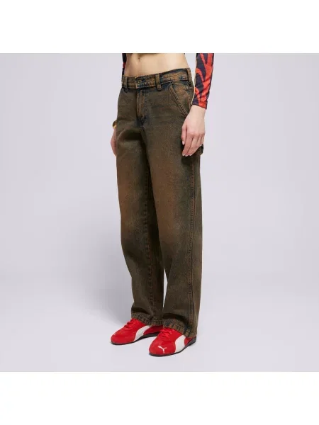 Dickies Spodnie Stevensville Carpenter W niebieskie