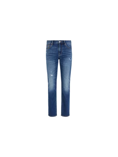 Jeansy Armani Exchange niebieskie