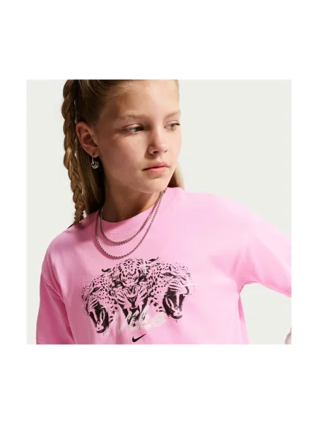 Tricou copii Nike roz