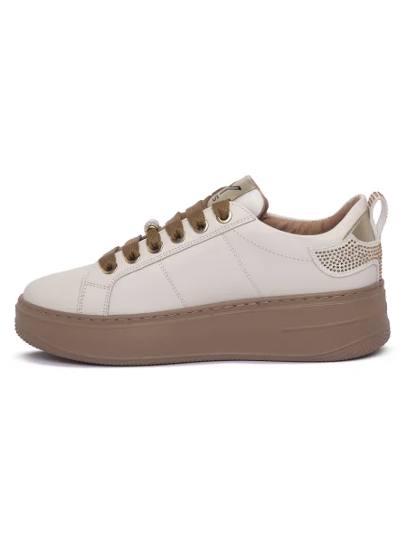 Pantofi Keys alb