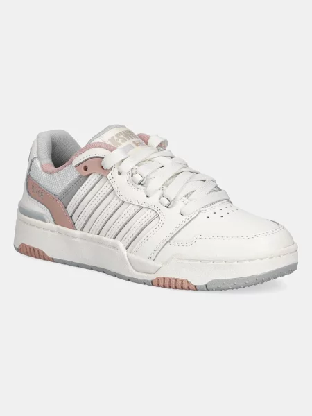 Kožené sneakers boty K-Swiss RIVAL béžová