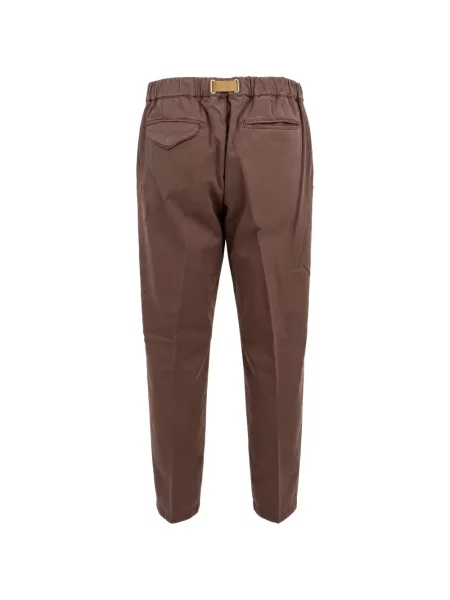 Cu centură pantaloni White Sand alb