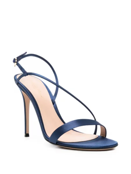 Sandale Gianvito Rossi din satin albastru