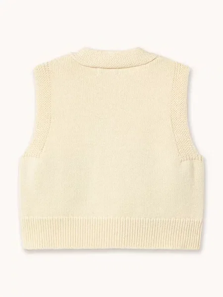 Tinycottons Дитяча жилетка FLOWERS KNITTED VEST