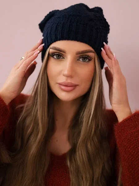 Șapcă Kesi din fleece albastru