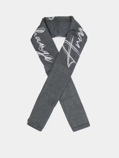 Armani Exchange Шарф чорний