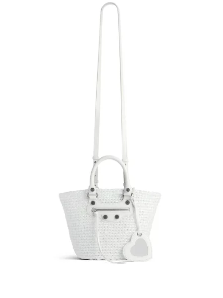 Malá kabelka Balenciaga Le Cagole bílá