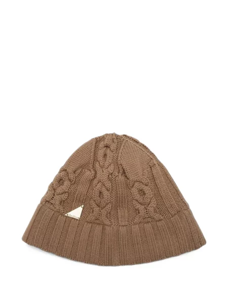 Căciulă Max Mara de lână maro