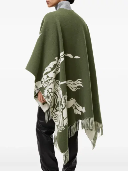 Geacă Burberry de lână verde