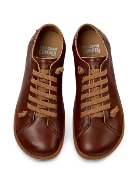 Sneakerși Camper din piele maro