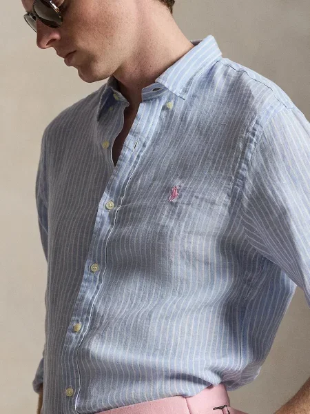 Льняная рубашка Polo Ralph Lauren