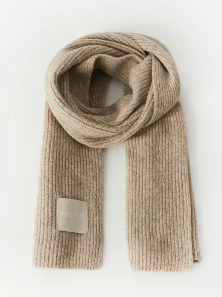 DIVERSE Molre Ii Шарф Беж/меланж Поліестер/акрил