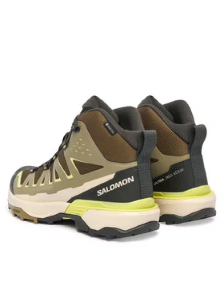 Salomon Bakancs X Ultra Edge Mid Gtx zöld