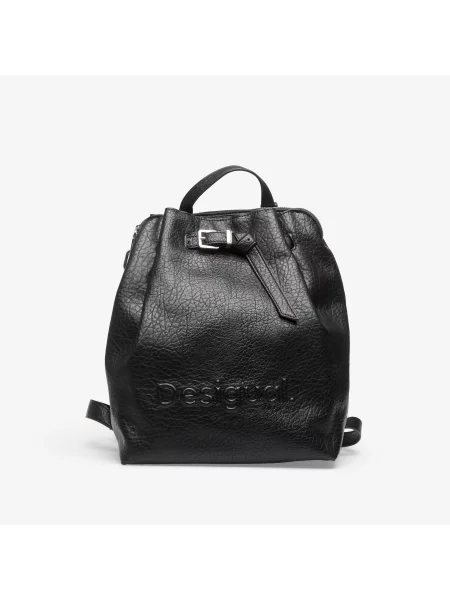 Plecak Desigual z logo czarny