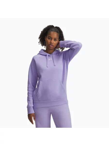 Кофта Under Armour Rival Fleece Hoodie transparent/white білий