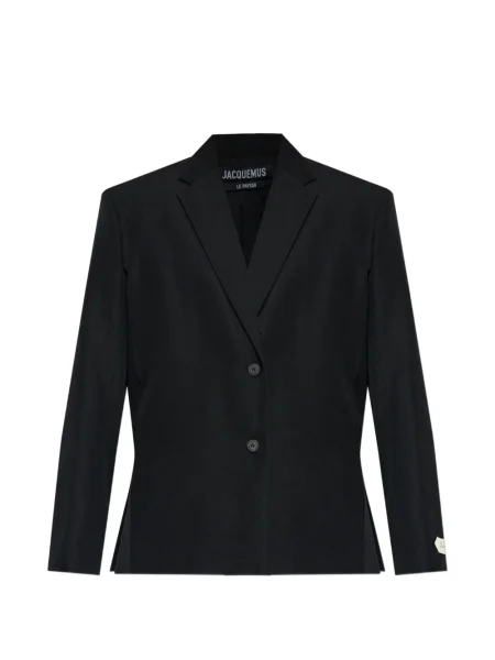 Sacou Jacquemus de lână negru