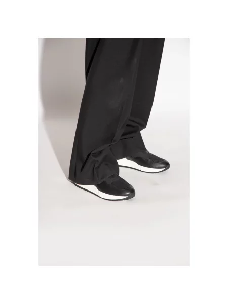 Sneakersy Ferragamo wsuwane czarne