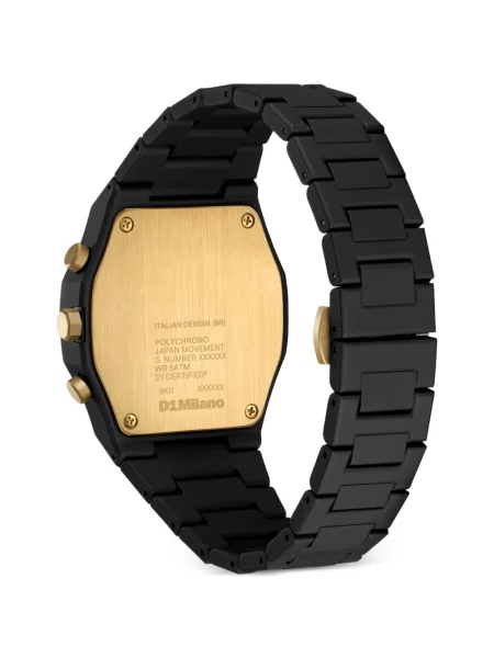 Hodinky D1 Milano černé
