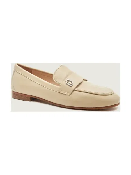 Liu Jo De piele pantofi lords EMEL 05 bej