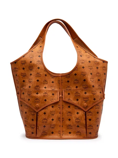 MCM De piele geantă shopper Leni