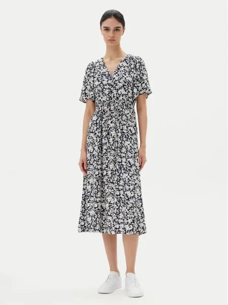 ONLY Rochie tip cămașă Halia Bleumarin alb