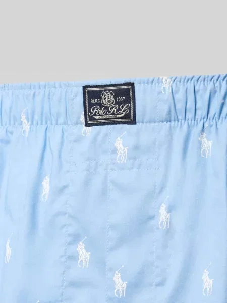 Bokserki Ralph Lauren Polo Open Boxer Blue L niebieska
