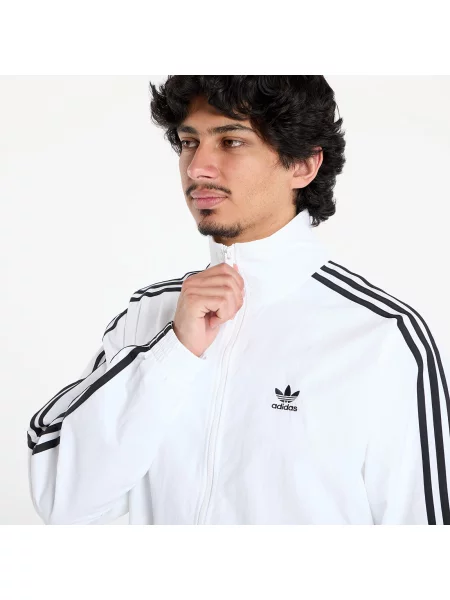 Яке Adidas Originals с принт бяло