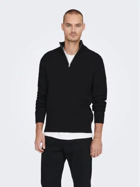 Only & Sons Svetr Regular Fit černá