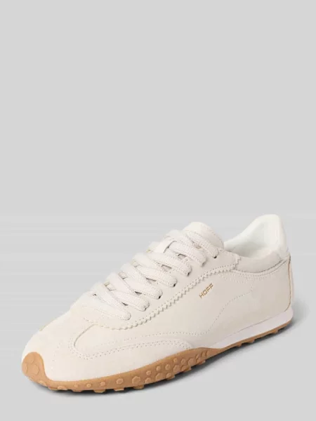 Sneakersy ze skóry naturalnej z detalem z logo model ‘Bridge’ Hoff