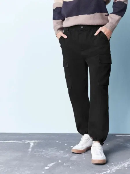 Брюки карго Livergy черные