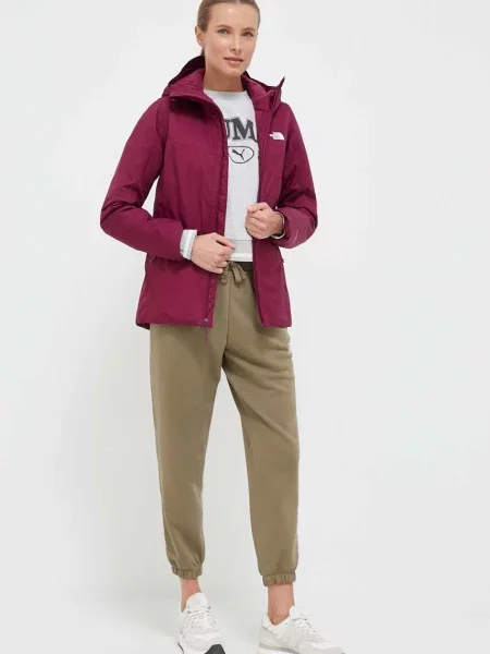 Geacă The North Face violet